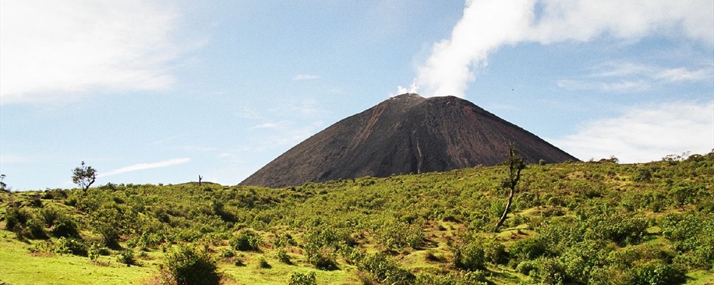 Walking to the Volcano